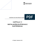 Caderno de Encargos SUDECAP Cap. 11 Instal. Elétricas e Eletrônicas