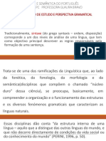 Sintaxe e Semântica Do Português 2