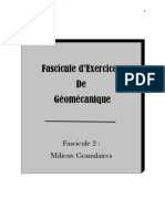 Fascicule D'exercices Geomecanique (1) - 1-1