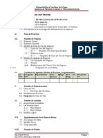 Estructura Del Proyecto Ing SW I