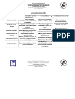 LÍNEAS DE INVESTIGACIÓN para PNF