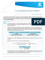 Diferencia Entre Costeo Tradicional y Costeo Por Actividades