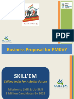 Business Proposal For PMKVY