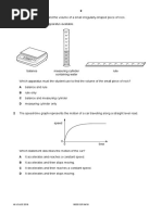 f2 Paper 2 Physics Term 3 Practise