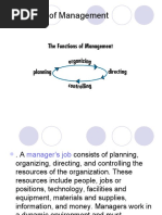 Functions of Management