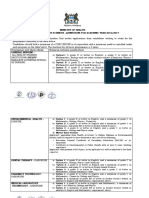 Ministry of Health Institute of Health Sciences - Admissions For Academic Year 2016/2017