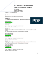 ECN4001 - Tutorial 3 - Questions - For Students - The Bond Market - Worksheet 3 - Answers