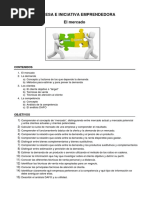 EMPRESA E INICIATIVA EMPRENDEDORA - Tema 2 El Mercado (Con Actividades)