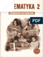 Matematyka 2 - Sprawdziany Dla Gimnazjum