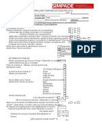 Formulario Simpade