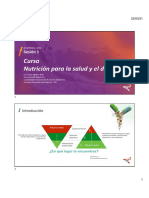 TEMA 1 - Curso de Nutrición para La Salud y El Deporte - Ipd