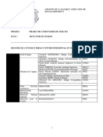 Maroc-Projet de Cimenterie de Tekcim-Resume EIES-10 2017