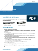 OptiX OSN 1800 I&II Compact Product Brochure