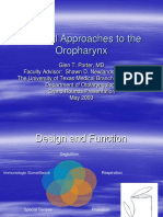 Surgical Approaches To The Oropharynx