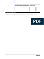 Quiz On Global Production and Supply Chain Management Name: Section: Date: Score