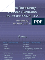 Acute Respiratory Distress Syndrome Pathophysiology