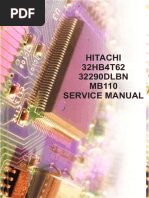 Hitachi 32hb4t62 32290dlbn Chassis 17mb110 17ips62-R4 SM