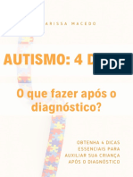 Autismo - 4 Dicas Do Que Fazer Após o Diagnóstico