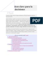 3 Heurísticos Clave para La Toma de Decisiones