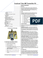 Home Broadcast Tube AM Transmitter Kit: About Construction