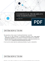 Chapter 03 - Conditional Probability and Independence