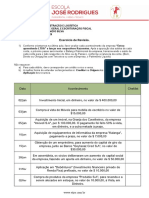 Exercícios Lançamentos Razonete