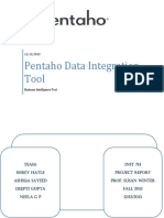 Final Report Pentaho