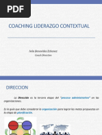 Coaching Liderazgo Contextual, Iván Benavides Echanez