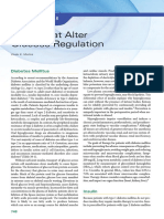 Drugs That Alter Glucose Regulation