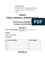 PAD370 Template Task 2 Journal Review (Group) Okt 2021 (General)