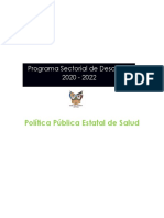 Programa Sectorial de Salud