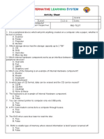 Identify Different Types of Computer Hardware Accessories and Their Respective Function