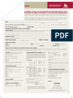 CIA Application Form