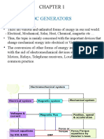 DC Generators: - Introduction