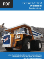 Es Camion Minero BELAZ