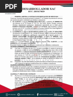 Adenda de Un Contrato de Obra