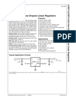 LP3871/LP3874 0.8A Fast Ultra Low Dropout Linear Regulators: General Description Features