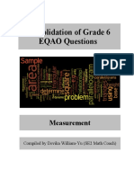 Eqao Questions Measurement 2006 2011