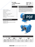 Series Description: Universal Product Line: Steel Externals - Jacketed Pumps