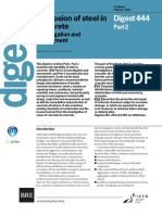 Corrosion of Steel in Concrete - Investigation and Assessment