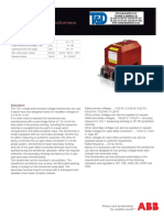ABB MV Indoor Voltage Transformer Indoor Voltage Transformer Single Pole ABB TJC