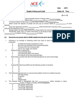 Money and Credit Worksheet