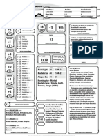 Ficha Personagem - Paladino, Meio Elfo - Ghaulloro