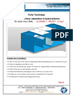 01 Fiche Technique GCB SEPARATEUR HYDROCARBURE