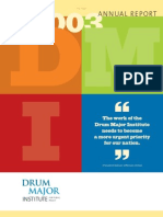 Drum Major Institute: 2003 Annual Report