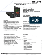 Controlador de Temperatura mtb48 Rev12