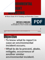 ENVI INCIDENT Reporting MNRC