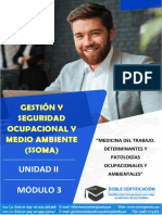 Modulo 3 - Gestión y Seguridad Ocupacional y Medio Ambiente (Ssoma)