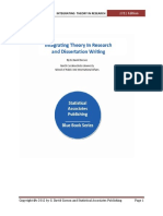 2012 Edition: Integrating Theory in Research