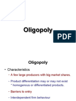 Eco 1 - Oligopoly